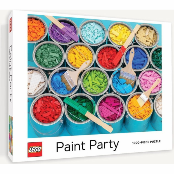 Chronicle Books Puzzle LEGO® Malířská párty 1000 dílků