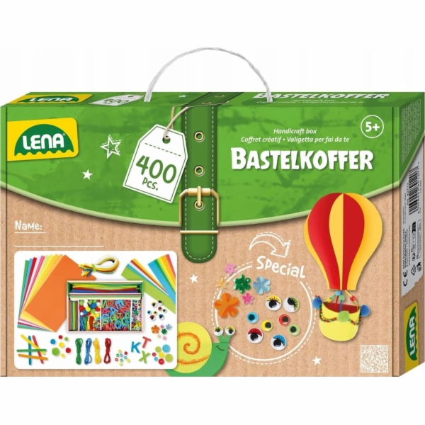 Lena Kreativní kufřík pro malé kutily UNISEX 400 ks