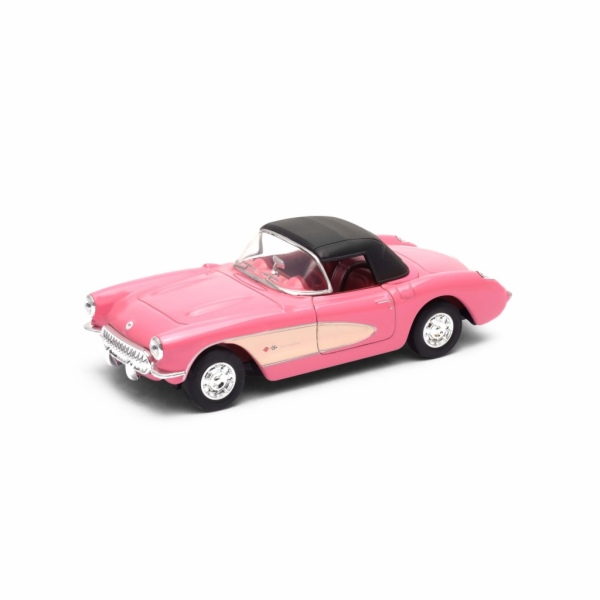 Welly Chevrolet ´57 Corvette soft top 1:34 bílá