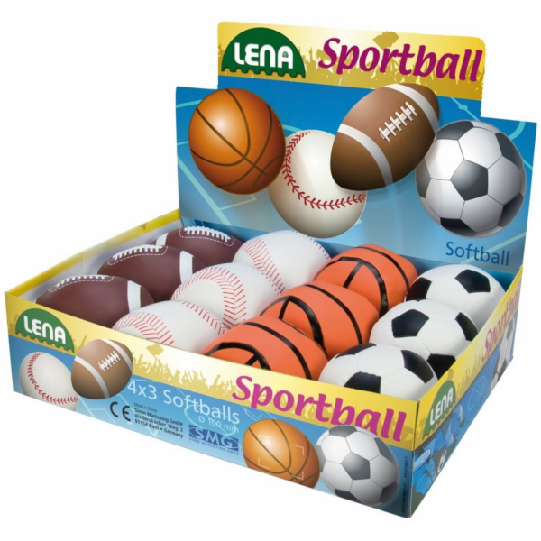 Lena Míček 10 cm baseball 1 ks číslo 2