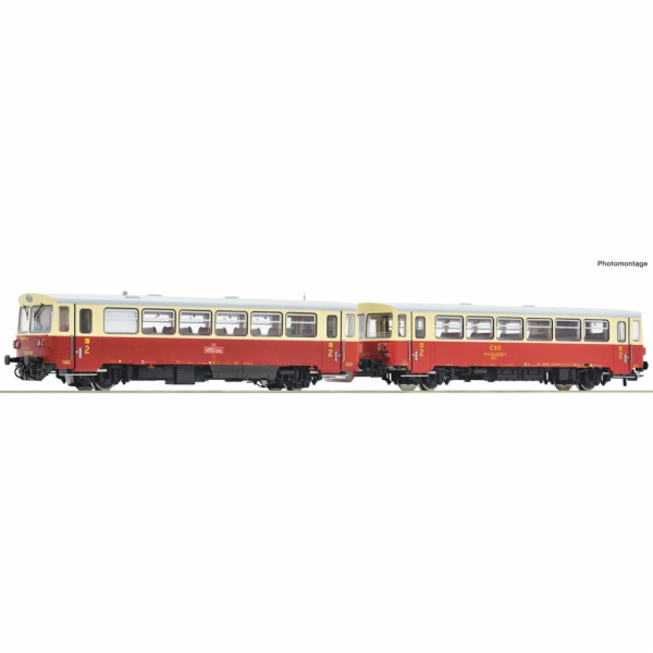 Roco Dieselový motorový vůz řady M 152 0262 s přívěsem ČS...