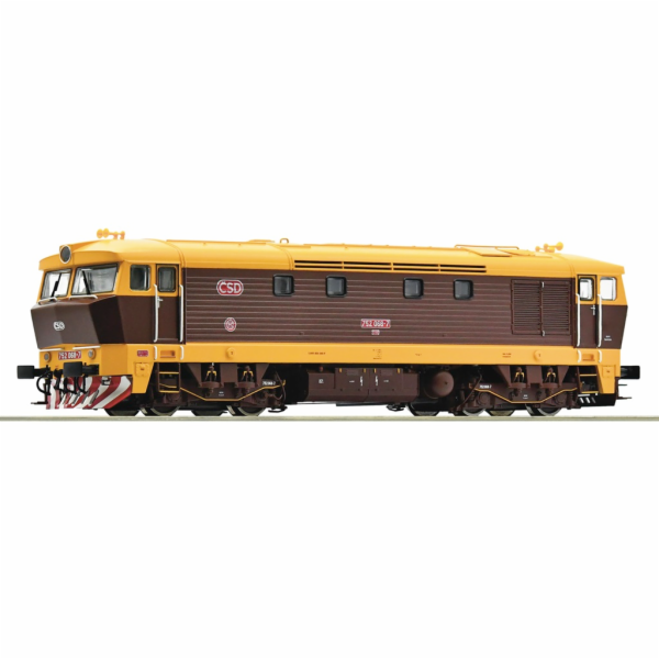 Roco Dieselová lokomotiva 752 068-7, ČSD/ČD Bardotka, dig...