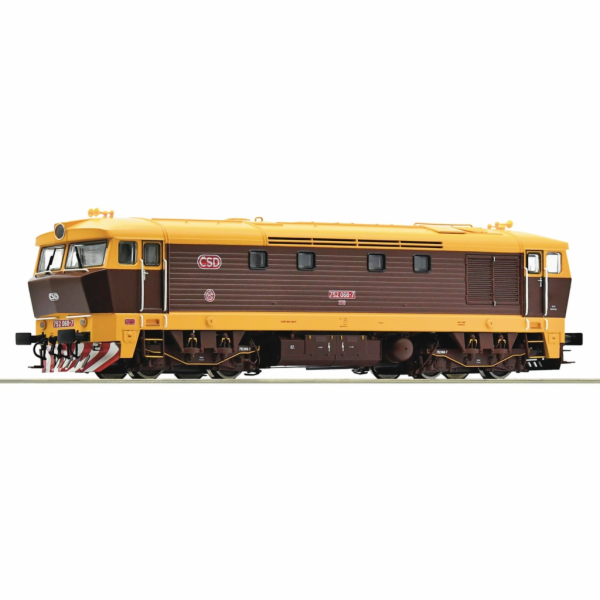 Roco Dieselová lokomotiva 752 068-7, ČSD/ČD Bardotka - 73...
