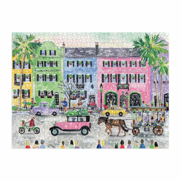 Galison Puzzle Michaela Storrings Vánoce v Charlestonu 10...