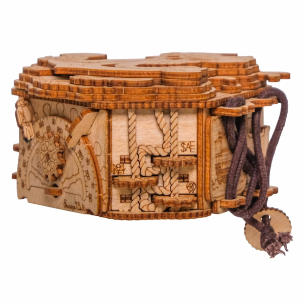 EscapeWelt Dřevěný hlavolam Blackbeard s Compass