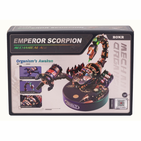 RoboTime 3D mechanické puzzle Císař Scorpion
