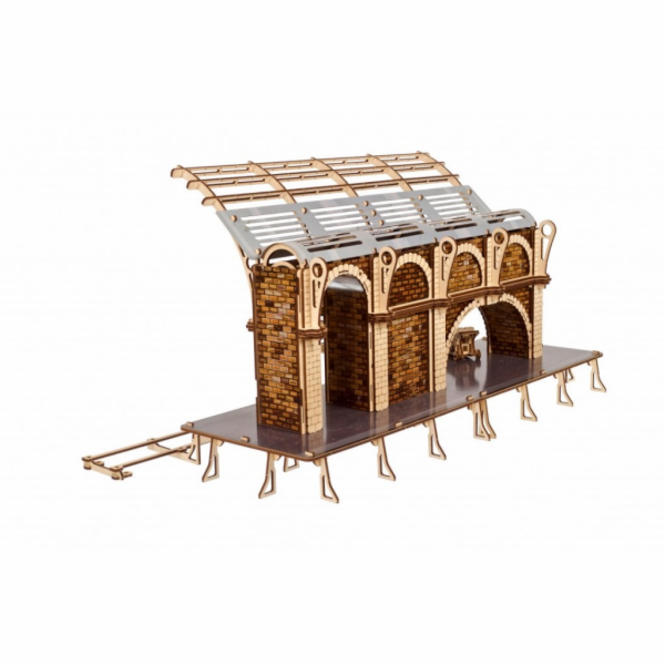 Ugears 3D dřevěné mechanické puzzle Harry Potter - vlakov...