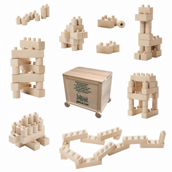 Walachia Dřevěná skládací stavebnice Construct easy box 1...