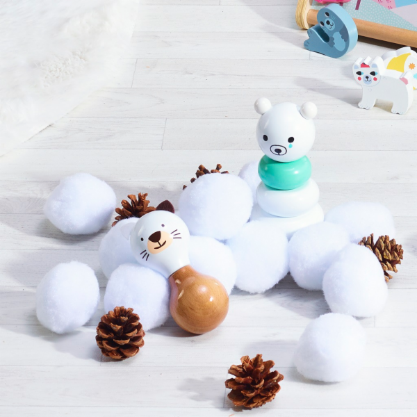 Vilac Dřevěné chrastítko králík Raoul