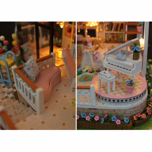 2Kids Toys miniatura domečku Dům barevné glazury