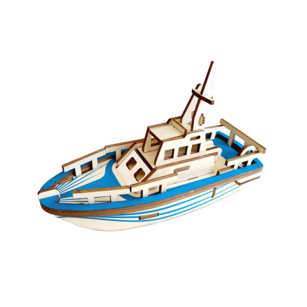 Woodcraft Dřevěné 3D puzzle Loď