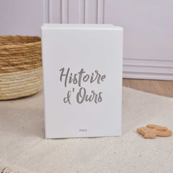 Doudou Histoire d´Ours Plyšový kamarád bílý králíček 40 cm