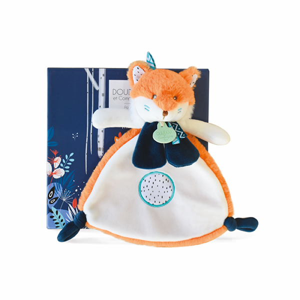 Doudou Dárková sada Tiwipi - plyšová liška muchláček 23 cm