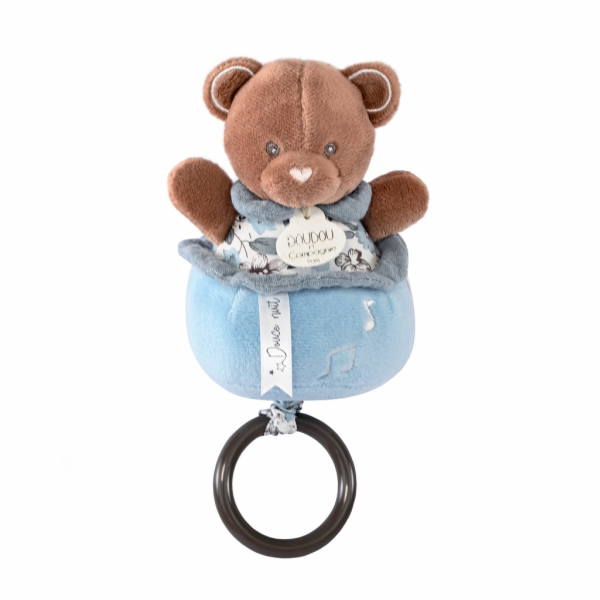 Doudou Dárková sada - Plyšový medvídek hrající melodii 20 cm