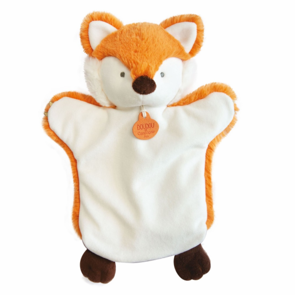 Doudou Plyšový maňásek liška 25 cm