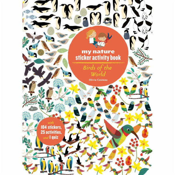 Chronicle Books Kniha aktivit se samolepkami my nature Pt...
