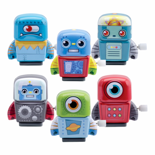 Schylling Natahovací mini roboti 1 ks