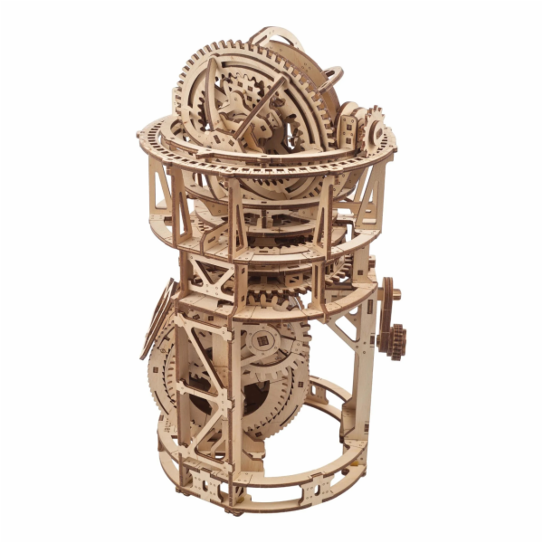 Ugears 3D dřevěné mechanické puzzle Hodinový strojek s to...