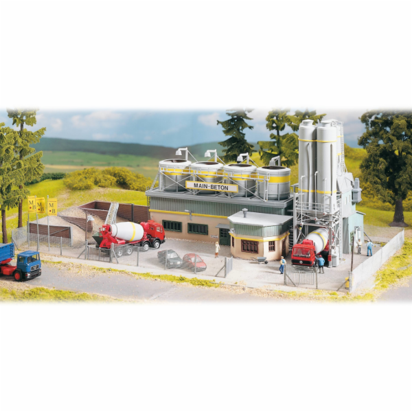Piko Authentic Edition Hlavní budova s míchačkami betonár...