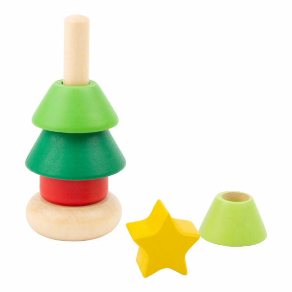 Vánoční nasazovací figurka 1 ks stromeček