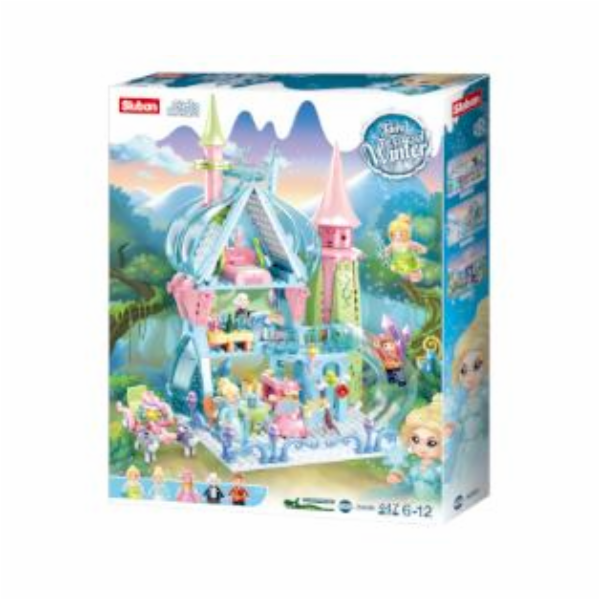 Sluban Zimní víly M38-B0898 Pohádkový hrad