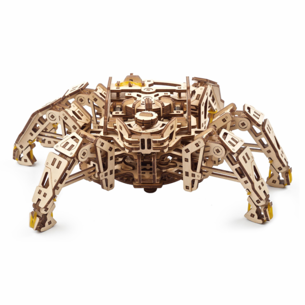 Ugears 3D dřevěné mechanické puzzle Šestinohý průzkumník ...