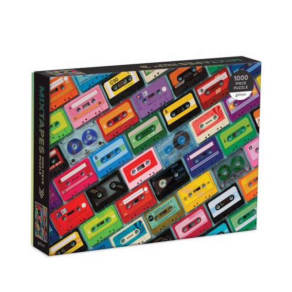 Galison Puzzle Mixtapes 1000 dílků