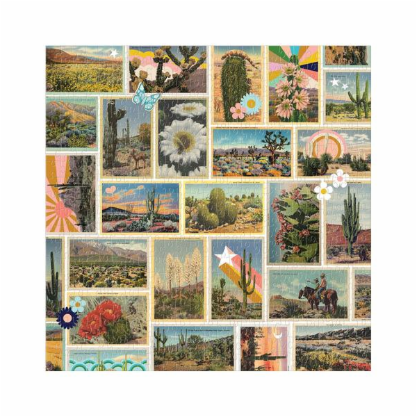 Galison Puzzle Barevná poušť 500 dílků