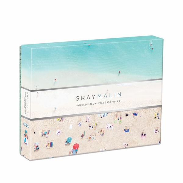 Galison Oboustranné puzzle Hawai Gray Malin 500 dílků
