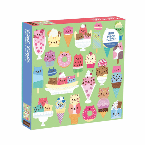 Mudpuppy Puzzle Kočičí cukrárna 500 dílků