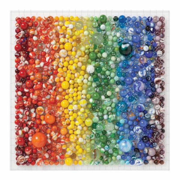Galison Puzzle Duhové kuličky 500 dílků