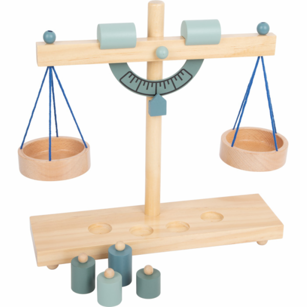 small foot Misková váha šedomodrá