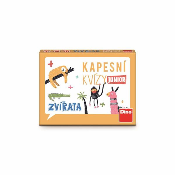 Dino Kapesní kvízy JUNIOR Zvířátka