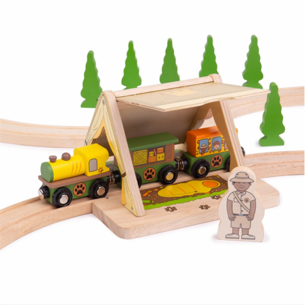 Bigjigs Rail Safari stan