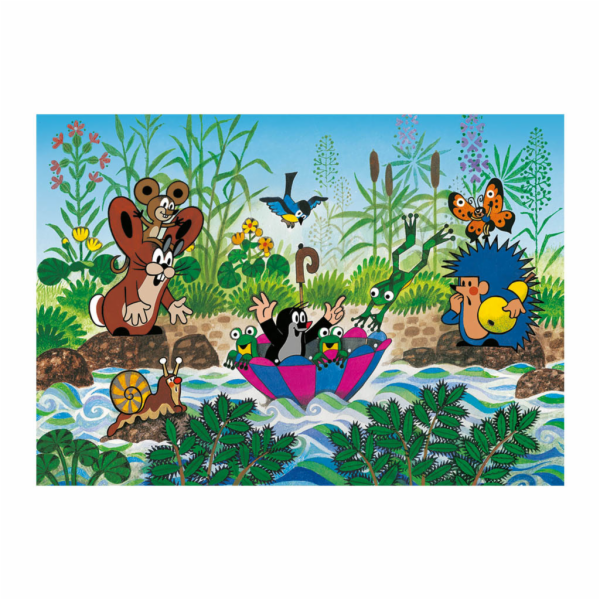 Dino Puzzle Krtečkova plavba 100 dílků