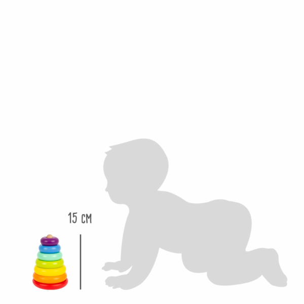 small foot Nasazovací věž Duha