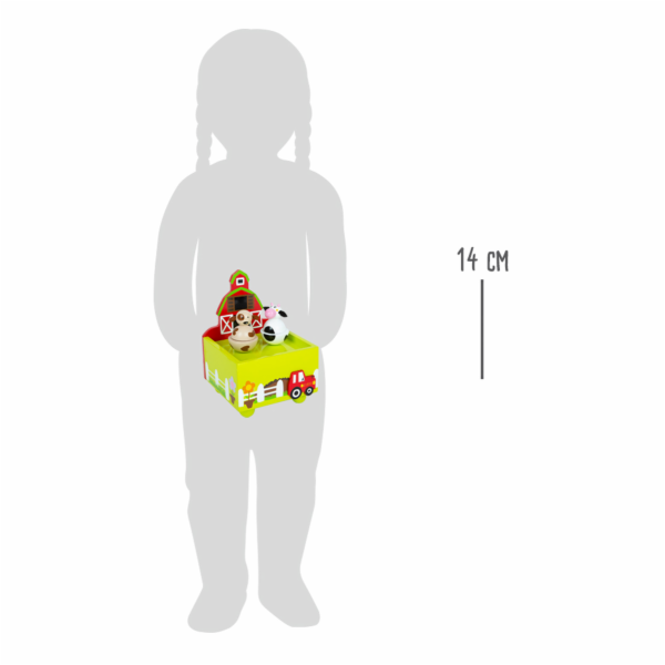 small foot Hudební skříňka farma