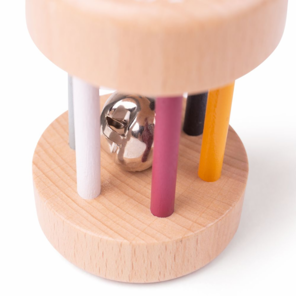 Bigjigs Baby Dřevěné chrastítko