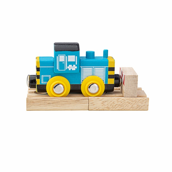 Bigjigs Rail Dřevěný vláček Shunter