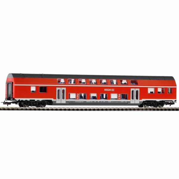 Piko Osobní dvoupodlažní vagón DBuz747 2. tř. DB AG VI - ...