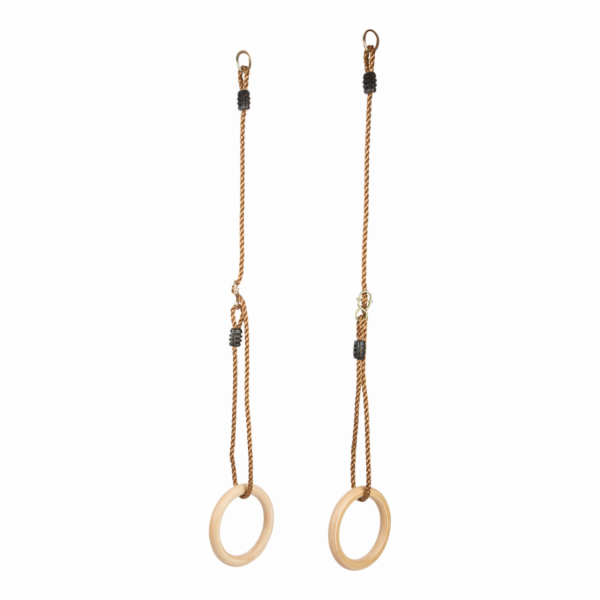 small foot Dřevěné gymnastické kruhy