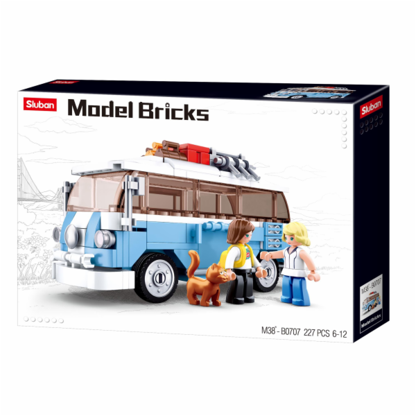 Sluban Modely M38-B0707 Happy bus