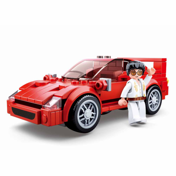 Sluban Modely M38-B0706D Italský sportovní vůz