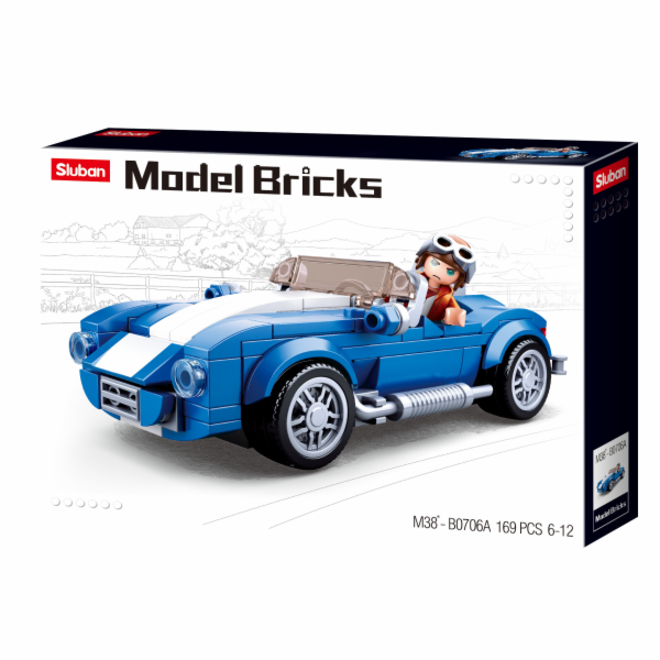 Sluban Modely M38-B0706A Sportovní kabriolet