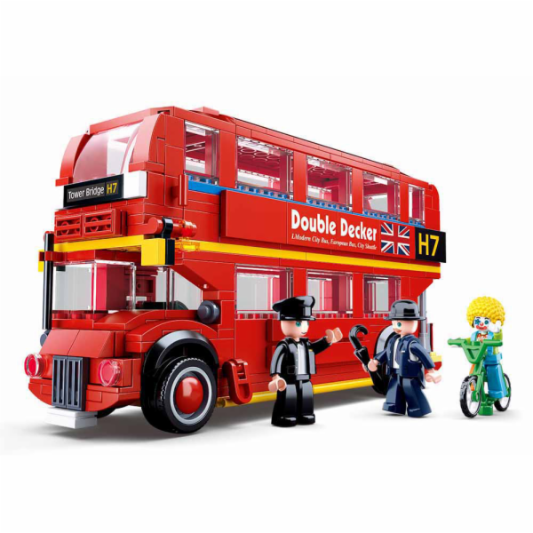 Sluban Modely M38-B0708 Double Decker autobus