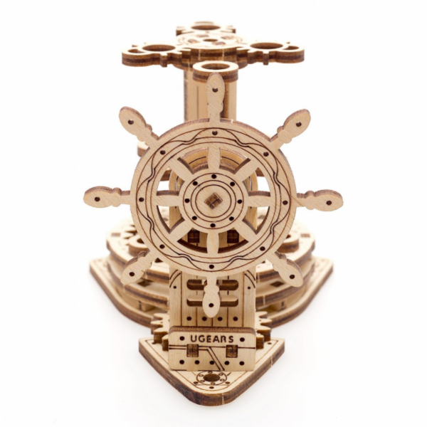 Ugears 3D dřevěné mechanické puzzle Organizér na psací po...