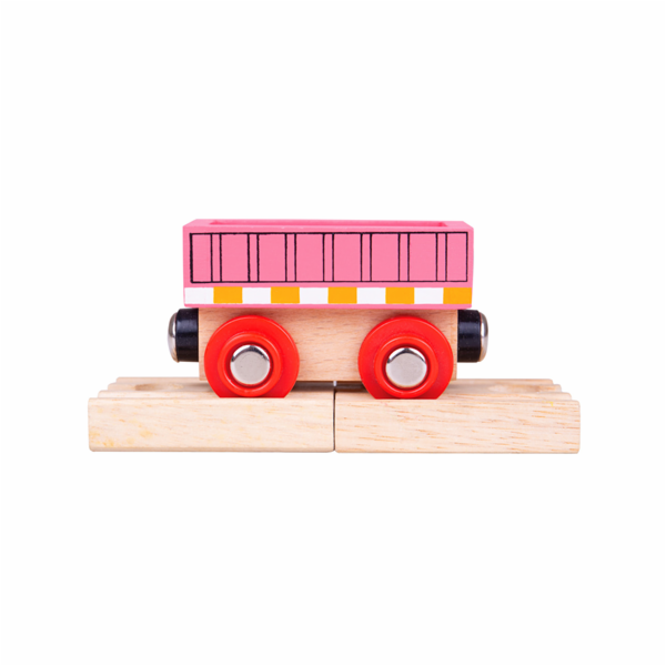 Bigjigs Rail Vagón růžový