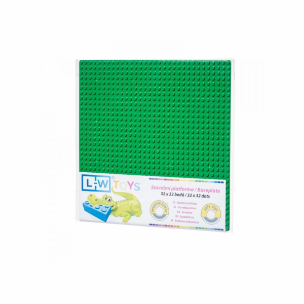 L-W Toys Základová deska 32x32 tmavě zelená