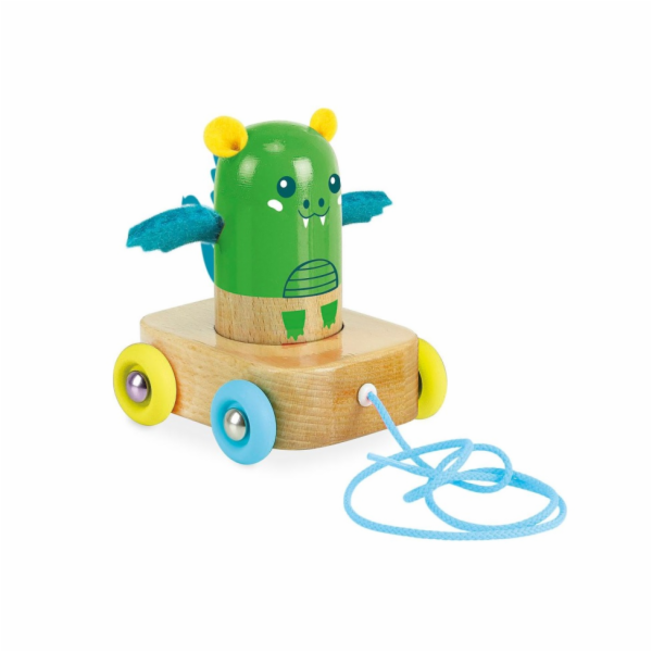 Vilac Tahací hračka a chrastítko Dráček