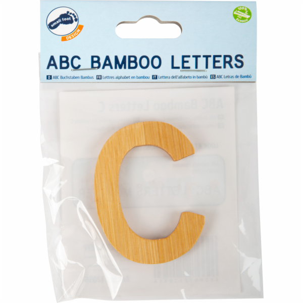 small foot Bambusové písmeno C